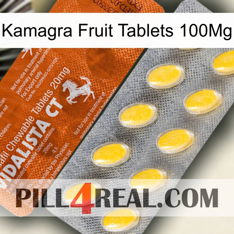 Kamagra Fruit Tablets 100Mg 42